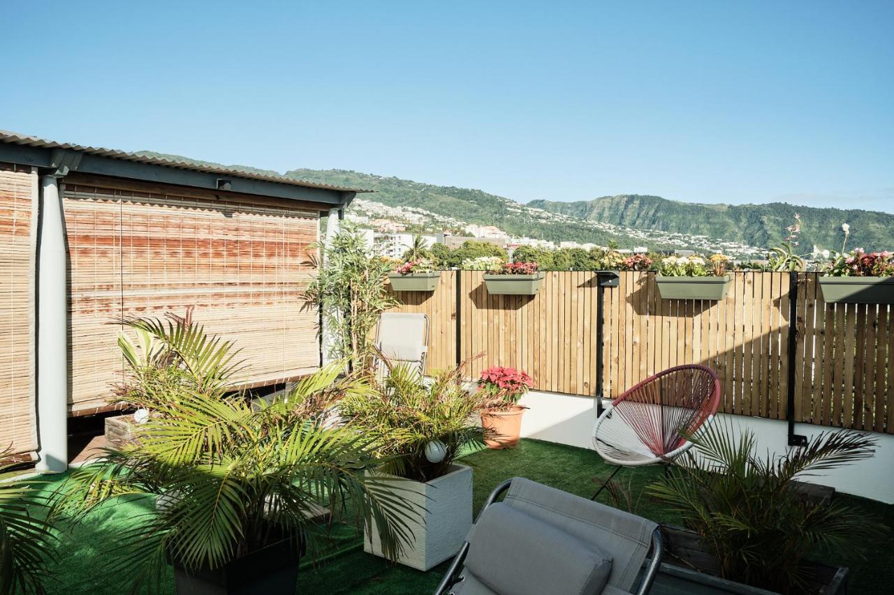 Appart'Eden : Vue Panoramique Sur Saint-Denis Sainte-Clotilde Exterior foto