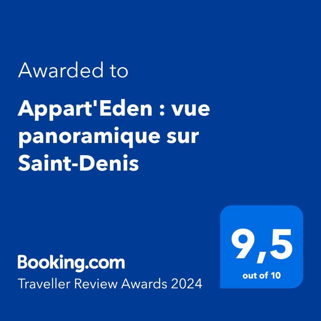 Appart'Eden : Vue Panoramique Sur Saint-Denis Sainte-Clotilde Exterior foto